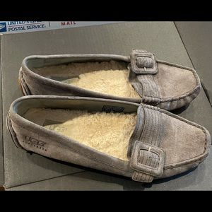 Ugg slippers grey suede